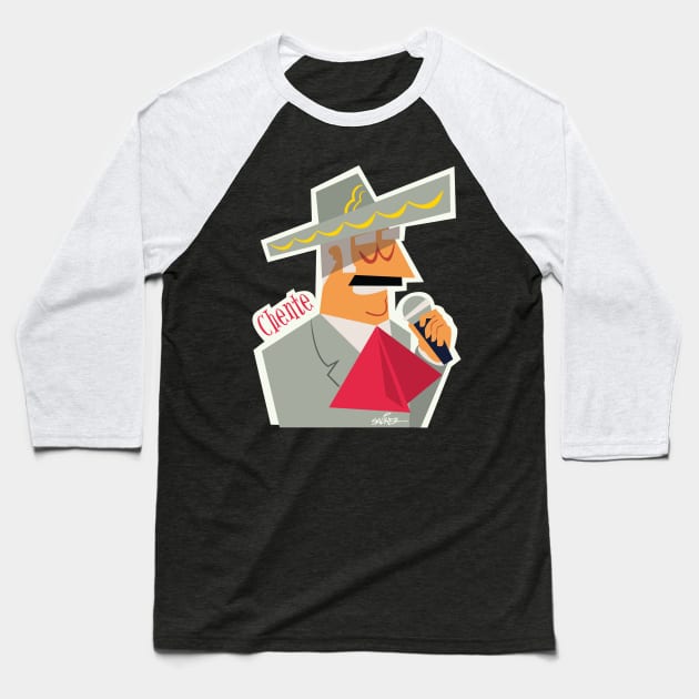 Chente Baseball T-Shirt by Sauher